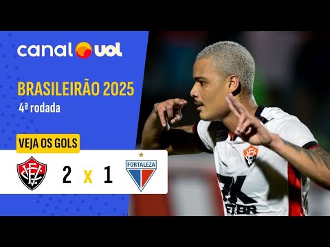 VITÓRIA 2 X 1 FORTALEZA