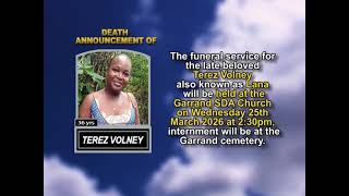 Terez Volney ~ Medium Obituary