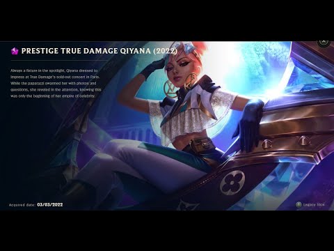 PRESTIGE TRUE DAMAGE QIYANA(2022) SKIN SPOTLIGHT-11-15-2024