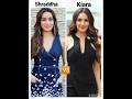 Bollywood Two Most Beautiful Actress Shraddha Kapoor Kiara Advani Who Is Your Favourite Actress