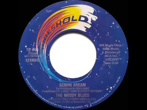 1981 HITS ARCHIVE: Gemini Dream - Moody Blues (stereo 45 single version)