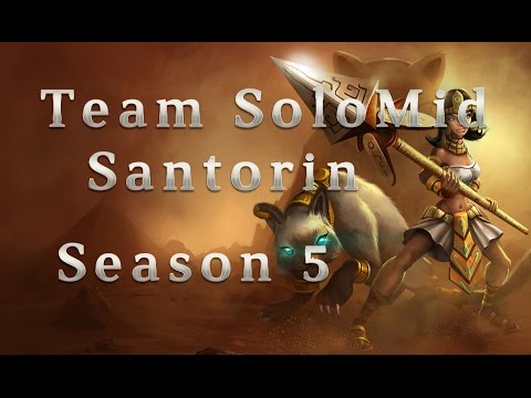 TSM Santorin Nidalee Jungle vs Rek'Sai Season 5 Patch 5.7