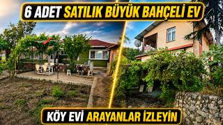 830 BİN TL İMARLI OTURUMA HAZIR BAHÇELİ EV ! SATILIK KÖY EVLERİ