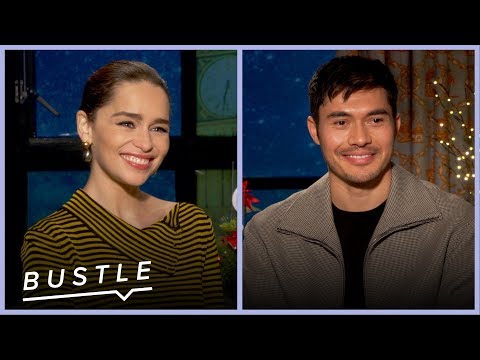 Emilia Clarke and Henry Golding Play Holiday Movie “Would You Rather?” | Bustle Cuts