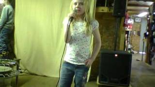 Sarah Buxton's Outside My Window, Sang by 8 Y/O Marion Shelby 3-6-10