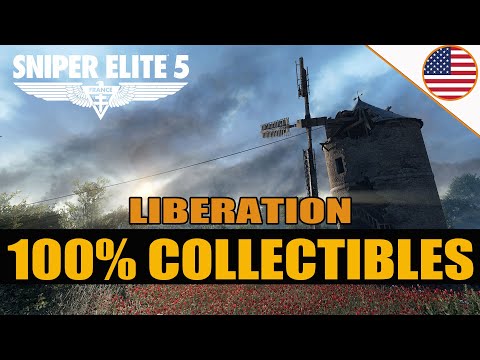 Sniper Elite 5 - 100% Guide - All Collectibles - Mission 6 - Liberation