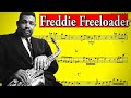 Cannonball Adderley solo transcription on Freddie Freeloader (from Kind of Blue by Miles Davis)