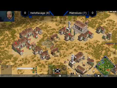 Matreiuss (7) vs HellsRavage (8) - Age of Mythology: The Titans (Game 1)