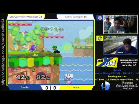 SW24 Losers' R2 - Dembo (Ice Climbers) vs Wine (Luigi)