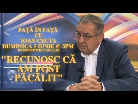 PROMO Față in față cu Ioan Ceuta - Recunosc ca am fost pacalit