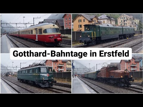 Bahnverkehr in Erstfeld | Gotthard-Bahntage