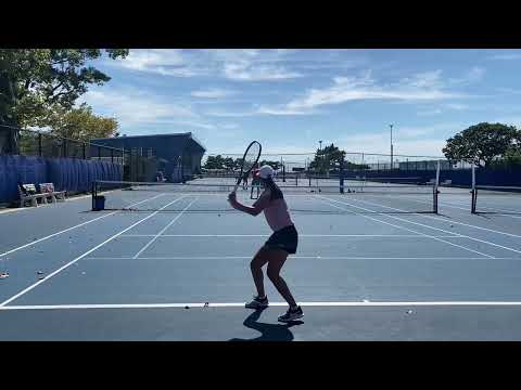 Asima Sazan - College tennis recruiting video Spring 2023