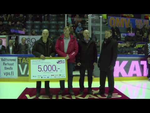 DNA Business Challenge - Oulun Kärpät, palkintojen jako 2014