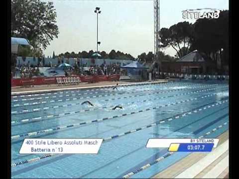 Serie 13 dei 400 Stile Libero  Assoluti Maschi Master - 12 MEMORIAL ANDREA BETTIOL