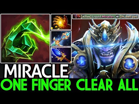 Miracle- [Lion] One Finger Clear All Pro Solo Mid 7.21 Dota 2