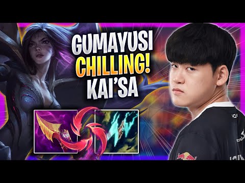 GUMAYUSI CHILLING WITH KAI'SA! - T1 Gumayusi Plays Kai'sa ADC vs Samira! | Season 2023
