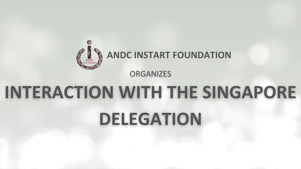 INTERACTION WITH THE SINGAPORE DELEGATION