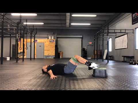Elevated Banded Glute Bridge
