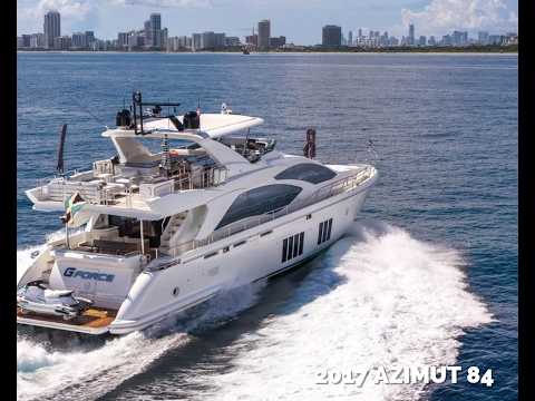 2017 Azimut 84 G FORCE Video