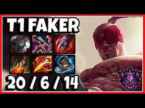 T1 Faker Lee Sin vs Nidalee [ Jungle ] Ranked Master EUW Patch 11.20 ✅