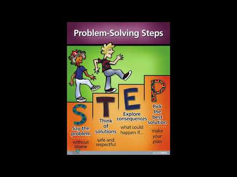 second step problem solving song kindergarten