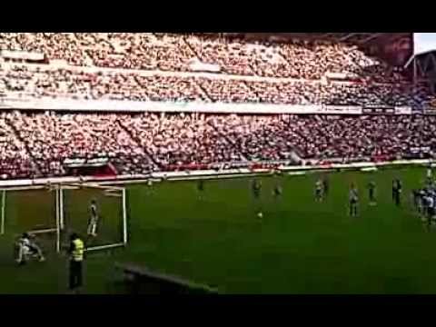 Gol de penalti de Stefan Scepovic. Sporting 2- Eibar 1