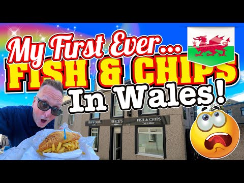 My FIRST EVER Fish & Chips in WALES at The OLDEST CHIPPY in Holyhead