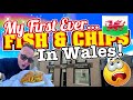My FIRST EVER Fish & Chips in WALES at The OLDEST CHIPPY in Holyhead