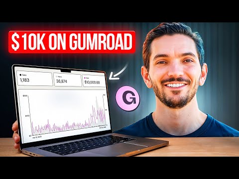 How I Made $10,000 on Gumroad (Exact Steps)