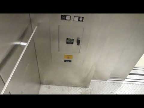 Long hydraulic elevator (service) at Wrighton hall, Washington University, St. Louis MO