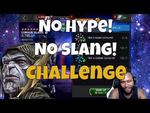 6 Star Rank 2 Corvus Glaive Gameplay  l  Marvel Contest Of Champions