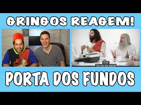 Gringos Reagem aos MELHORES VÍDEOS DO 'PORTA DOS FUNDOS'