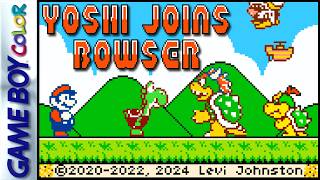 Yoshi Joins Bowser (Homebrew) [GBC] Longplay