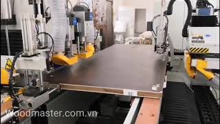 Máy gia công ổ khóa bản lề cửa cnc Full Auto