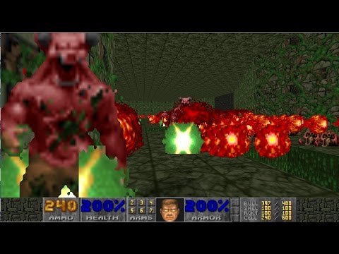 Doom II Tarakannik - Map 28 UV-MAX in 15:54