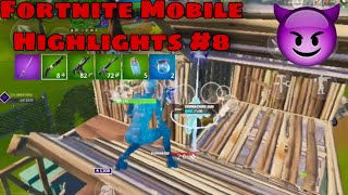 Fortnite Mobile Arena Highlights #8 (Samsung Tab S7 90FPS)