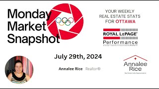 Ottawa Real Estate Update - July 29th, 2024