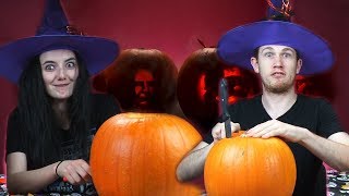 Irish People Try Celebrity Pumpkin Carving