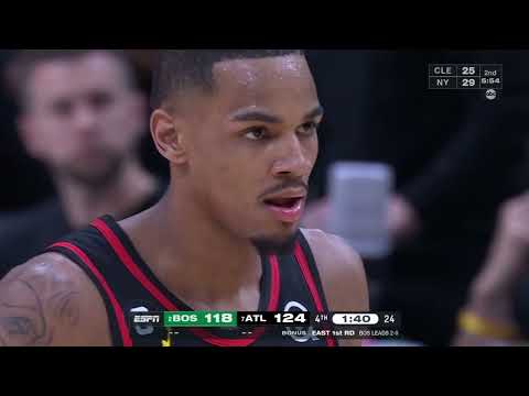 Hawks vs Celtics Game 3 INTENSE Final 2:30 Mins!