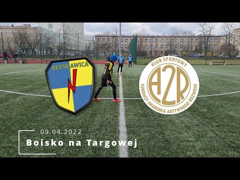 UKS Błyskawica - A2R Kojoty | 1-sza połowa | Mecz ligowy MZPN (2022.04.09) | Full HD