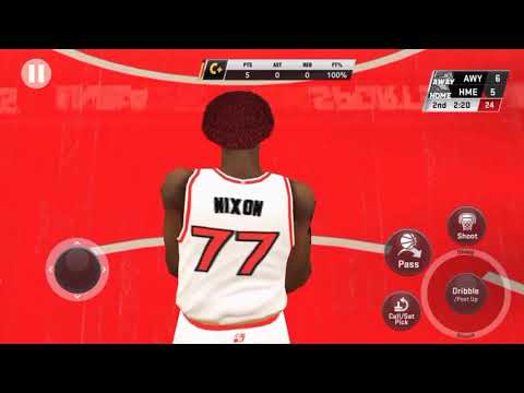 NBA 2k20 Mobile My career Ep1 - player creation & 1st Game!