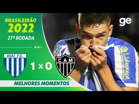Gols e lances de Avaí x Atlético Mineiro