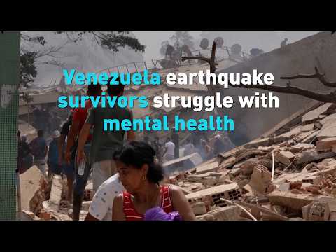 Venezuela earthquake survivors struggle with mental health