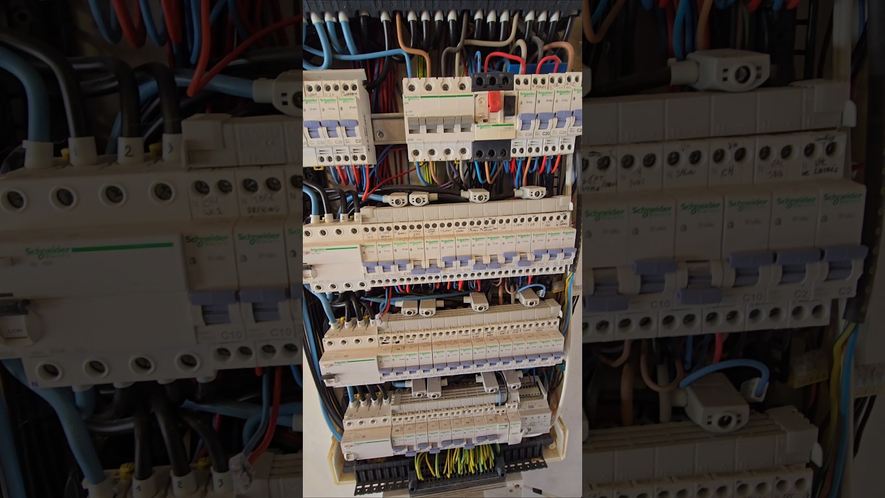Pourquoi 20% de libre dans les tableaux électrique ?#lesdisjonctes #electricien #tableauelectrique .