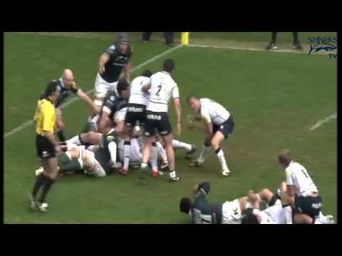 London Irish v Sale Sharks: Try Highlights