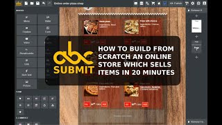 How to build from scratch an online store and sell items in 20 minutes - AbcSubmit.com
