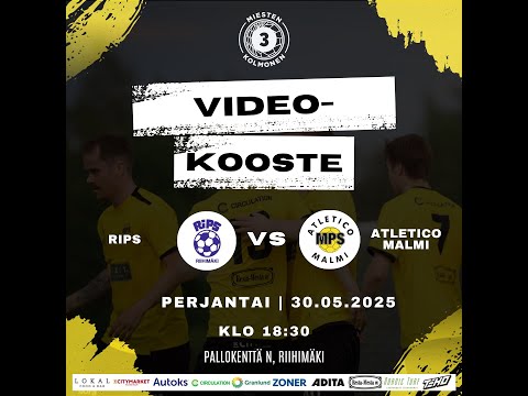Huippuhetket: RiPS - Atletico Malmi 30.5.2025