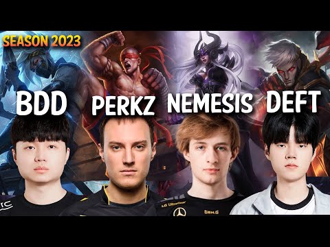 BDD, Perkz, Nemesis, Deft in the Same TEAM - Patch 13.19 KR Ranked