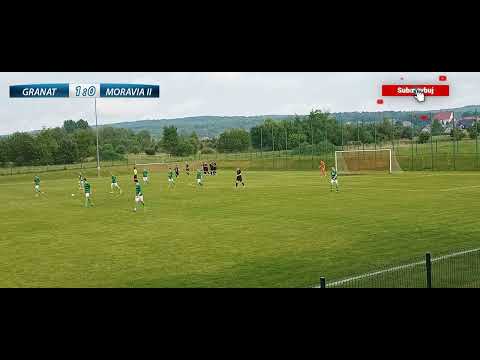 21 kolejka Granat Borki - Moravia II Morawica (bramki)