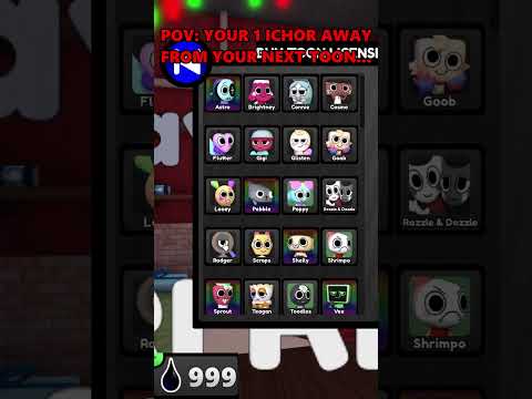 1 ICHOR AWAY DANDYS WORLD MEME 🤣😭 #shorts #roblox #dandysworld